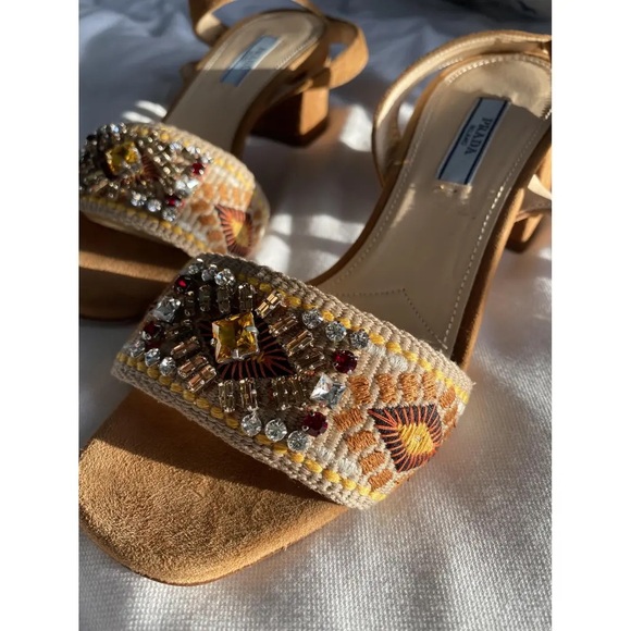 NEW/Unused PRADA Authentic sandals - Picture 1 of 7